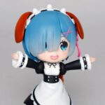 Re Zero PVC Statue Rem Doll Crystal Dog Ears Version 14 cm b