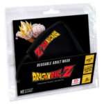 Dragon Ball Z Logo reusable adult face mask b