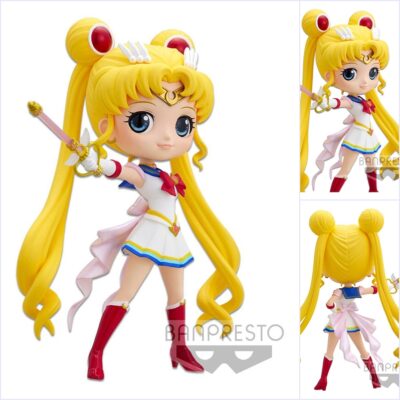Sailor Moon Eternal Usagi Tsukino Chibiusa Figure A Color set Qposket Q posket