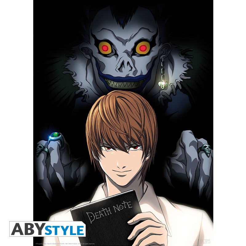 Death Parade Anime Poster Death Note Light Yagami Ryuk Shinigami