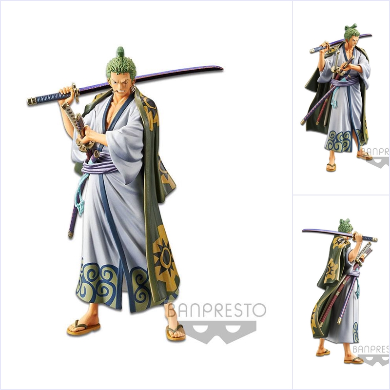 One Piece Dxf Grandline Men Zoro Figure Wanokuni Vol 2 17 Cm Otakuhype