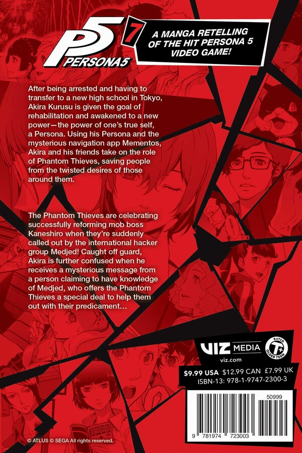 Persona 5, Vol. 9, Book by Hisato Murasaki, Atlus, Official Publisher  Page