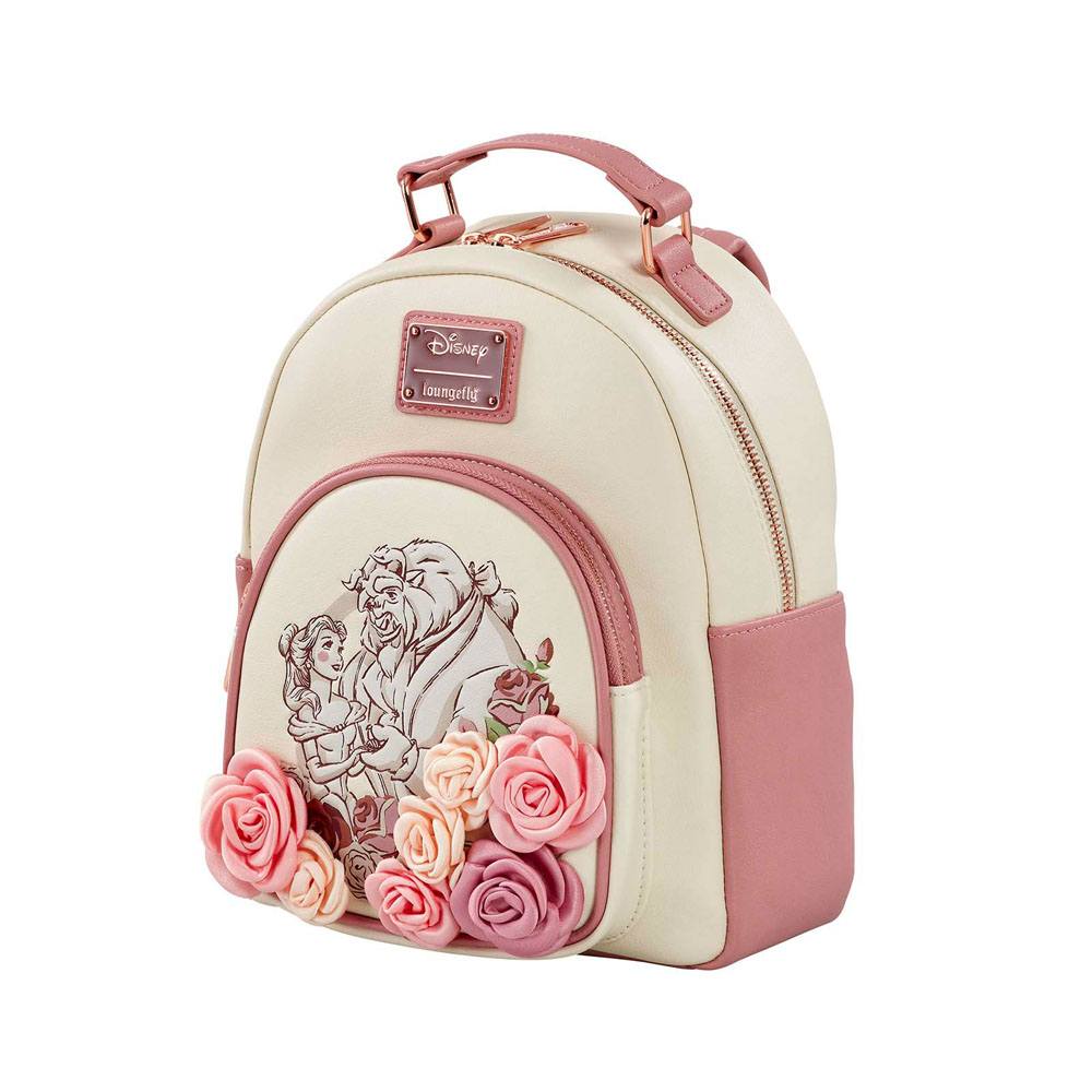Loungefly Beauty and the Beast Exclusive Flowers Backpack