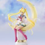 Sailor Moon Eternal FiguartsZERO Chouette PVC Statue Super Sailor Moon Bright Moon 19 cm b