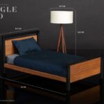 Diorama Props Series Single Bed Set e