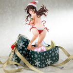 Rent-A-Girlfriend PVC Statue Mizuhara Chizuru in a Santa Claus Bikini De Fluffy 24 cm b