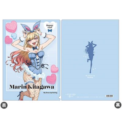 Marin Bunny Girl New Illustration Clear File