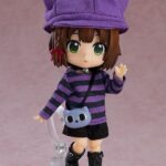 Original Character Parts for Nendoroid Doll Figures Outfit Set Cat-Themed Outfit (Purple) c