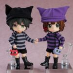 Original Character Parts for Nendoroid Doll Figures Outfit Set Cat-Themed Outfit (Purple) d
